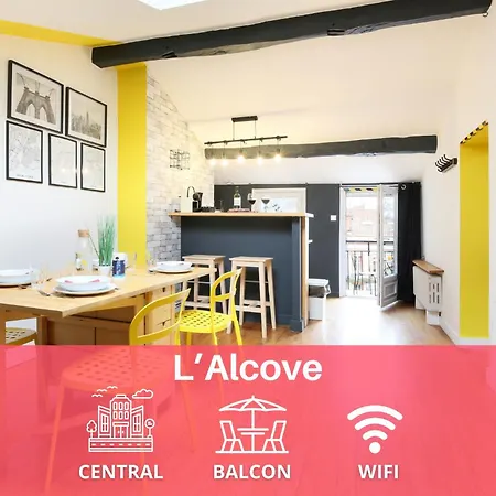Expat Renting - L'alcove - - Wifi * Tuluza